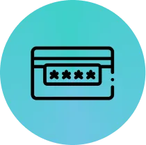 Icon representing card management in cGrate mobile banking